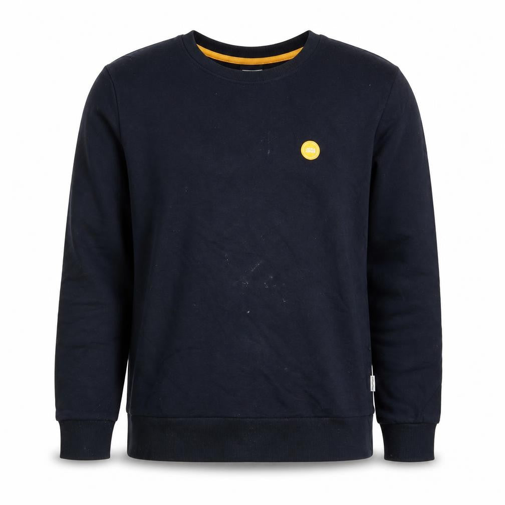 Mens UK S Regular JACK & JONES Black Pullover Sweatshirt