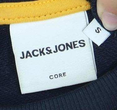 Jack & Jones Men's Black S Pullover Sweatshirt
