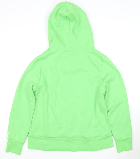 Puma Women's Green Pullover Hoodie Size 18