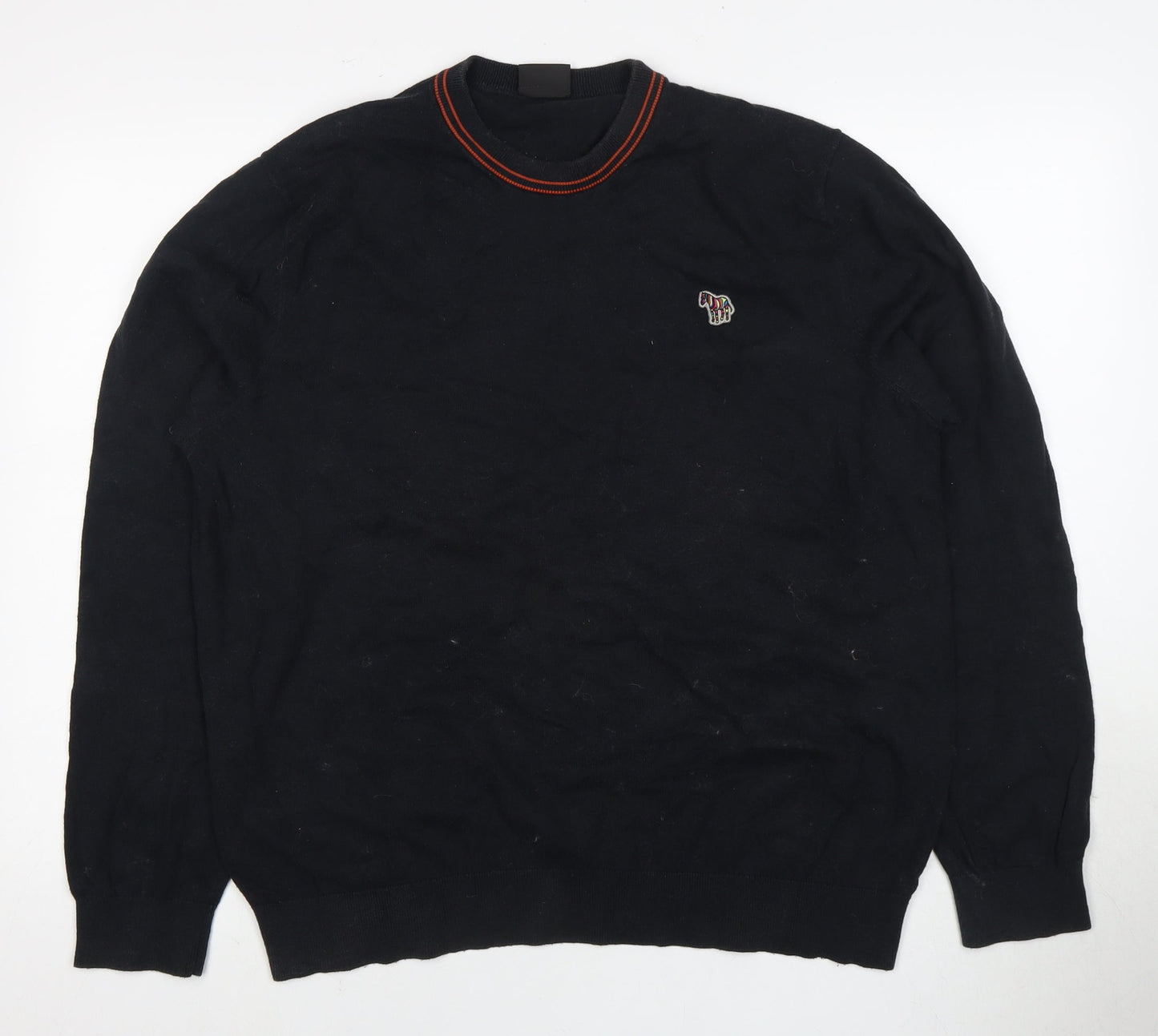 Paul Smith Men's Black 2XL Pullover Jumper Crew Neck
