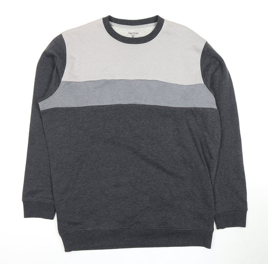 James Pringle Men's Multicoloured Crew Neck Sweatshirt L