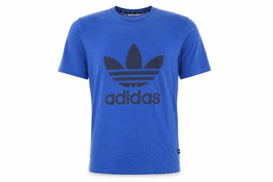 Mens UK Size 38 adidas Blue  Cotton T-Shirt