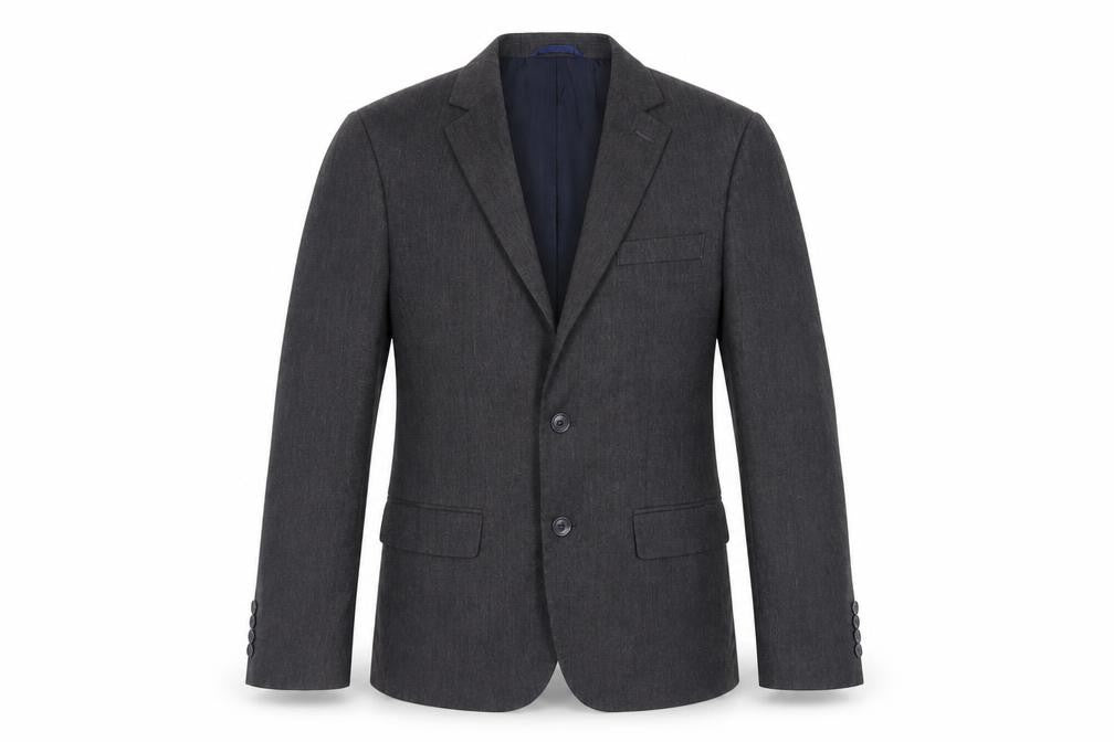 Marks and Spencer Men's Grey Blazer, 38R, Two-Button