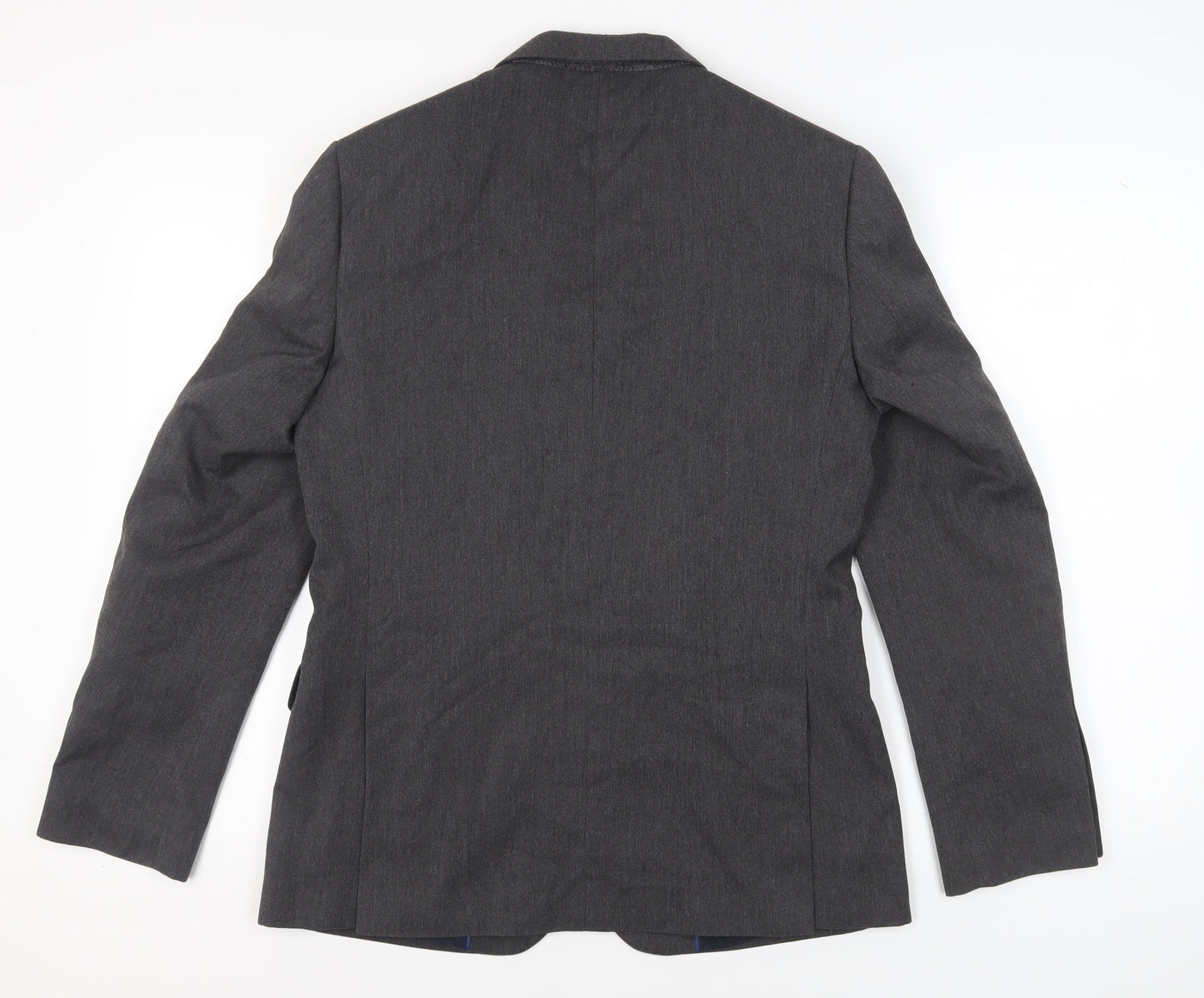 Marks and Spencer Men's Grey Blazer, 38R, Two-Button