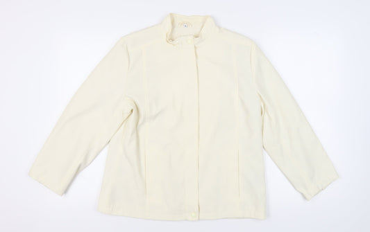 Klass Collection Women's Ivory Jacket Size 14