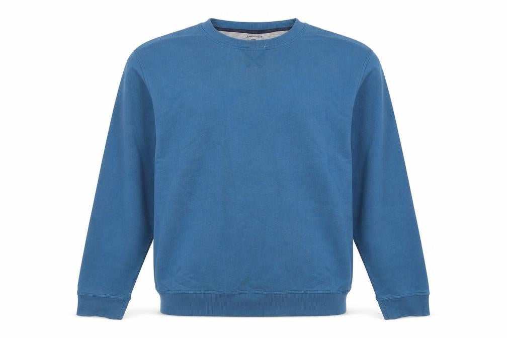 Mens UK L Regular James Pringle Blue Pullover Sweatshirt