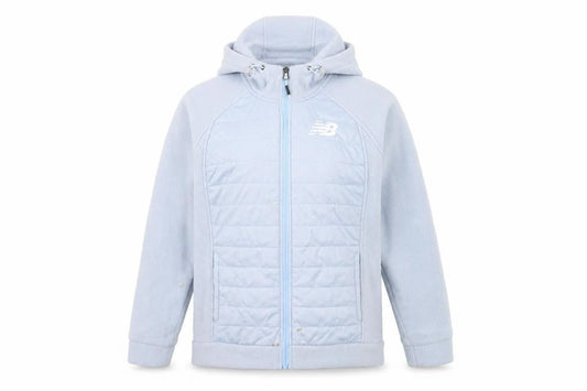 Womens UK Size L Regular New Balance Blue Polyester Jacket