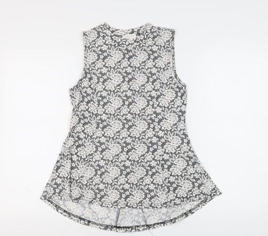 Apricot Women's Floral Lace Sleeveless Blouse, Size 10