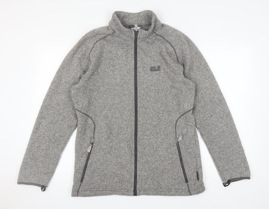 Jack Wolfskin Men's Grey XL Basic Hiking Jacket