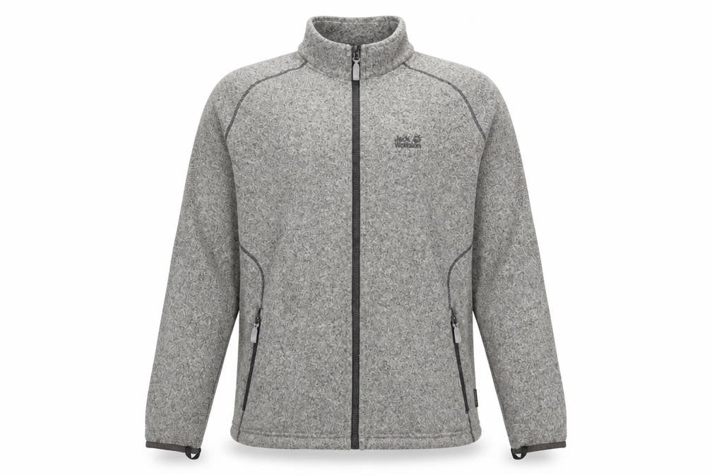 Jack Wolfskin Men's Grey XL Basic Hiking Jacket