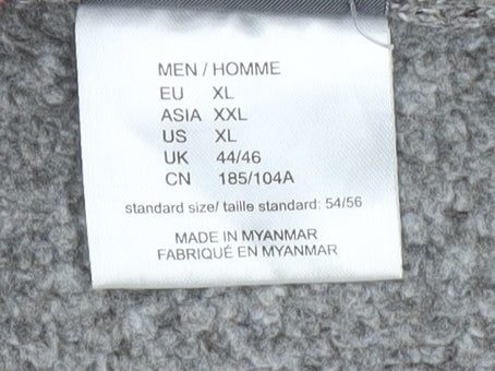 Jack Wolfskin Men's Grey XL Basic Hiking Jacket