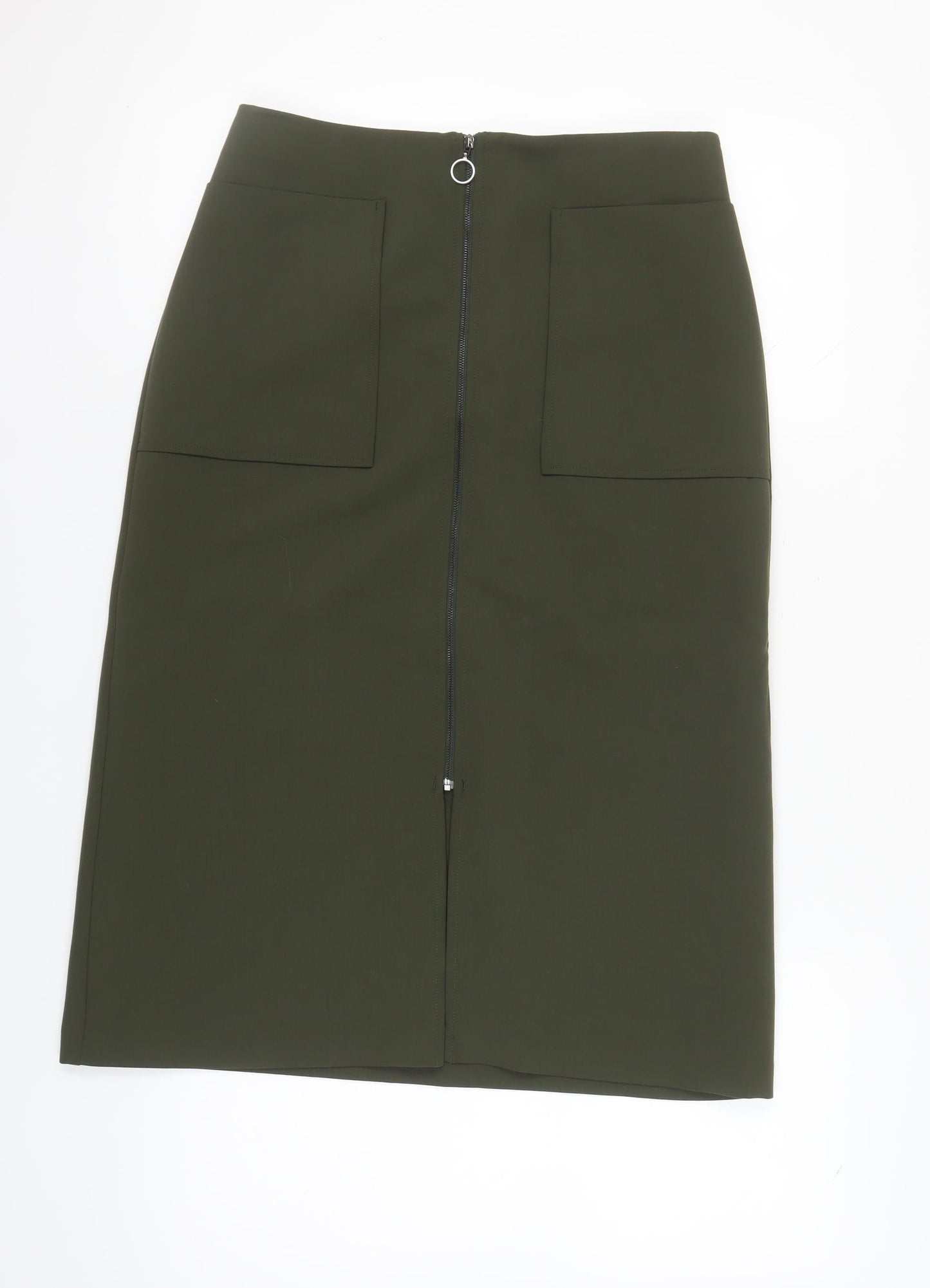 Marks and Spencer Women's Green Pencil Skirt, Size 12
