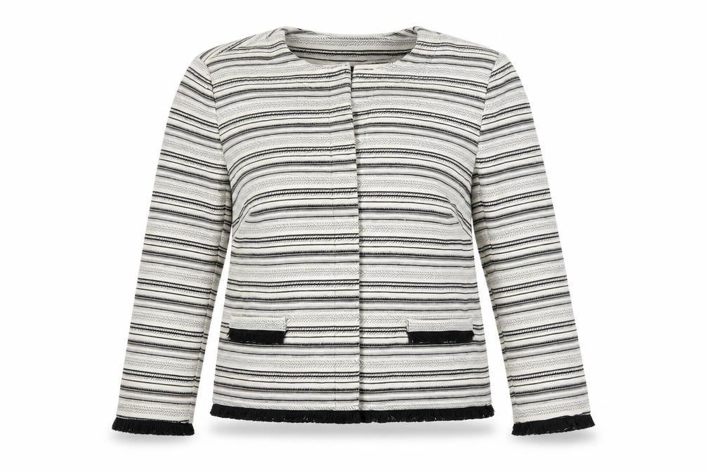 Marks and Spencer Women's Striped Blazer Size 12