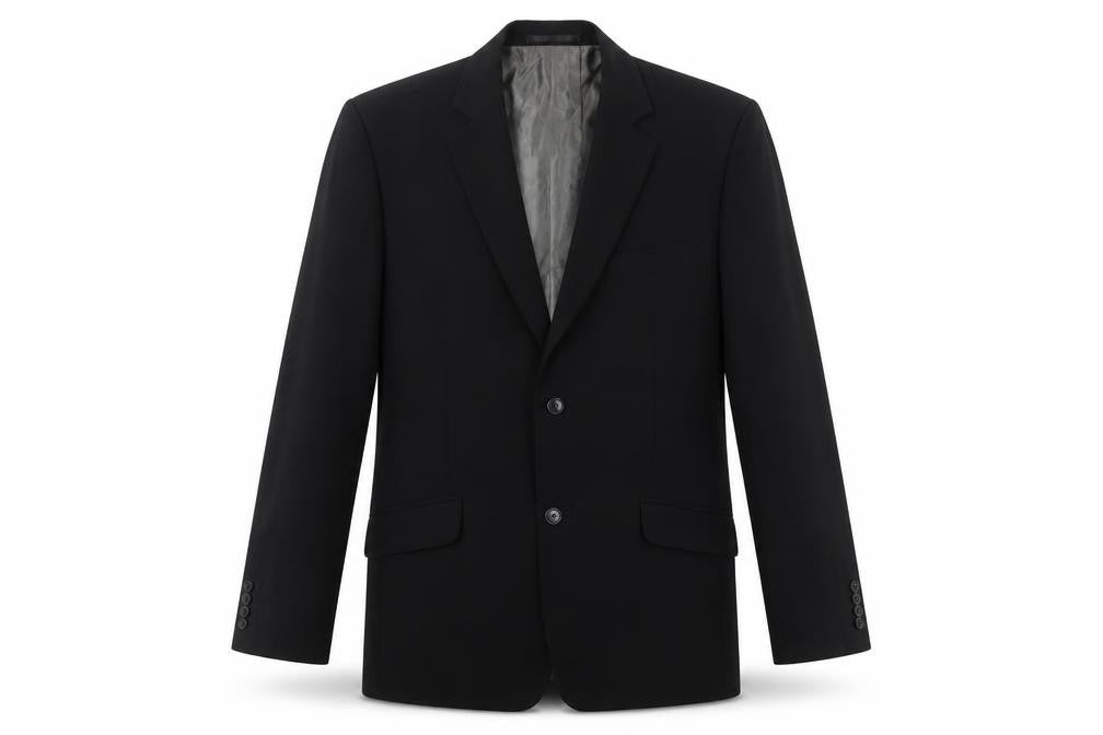 Next Men's Black Blazer 40R Regular Jacket