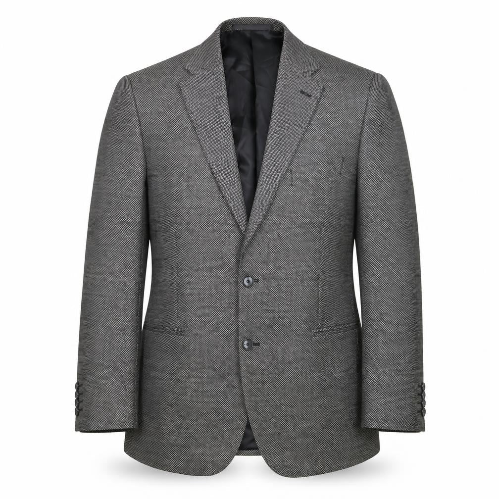 Marks and Spencer Men's Grey Wool Blazer - 44R