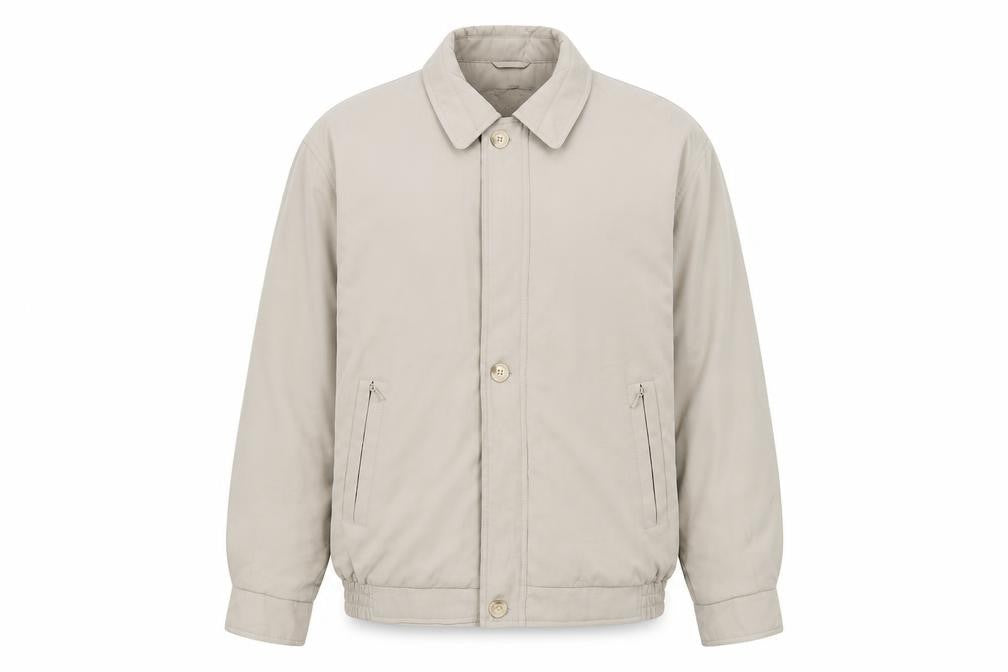 Weatherguard Men's Beige L Basic Jacket, Casual Outdoor