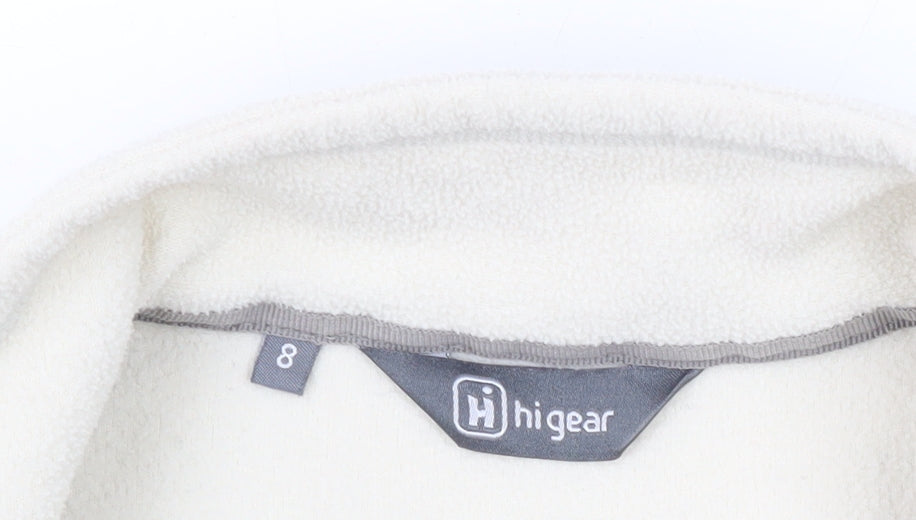 Hi Gear Women's Ivory Fleece Jacket Size 8 Walking