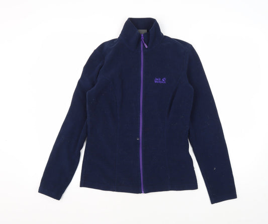Jack Wolfskin Women's Blue Full Zip Jacket Size 6