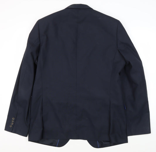 Marks and Spencer Men's Navy Blazer 42 Long