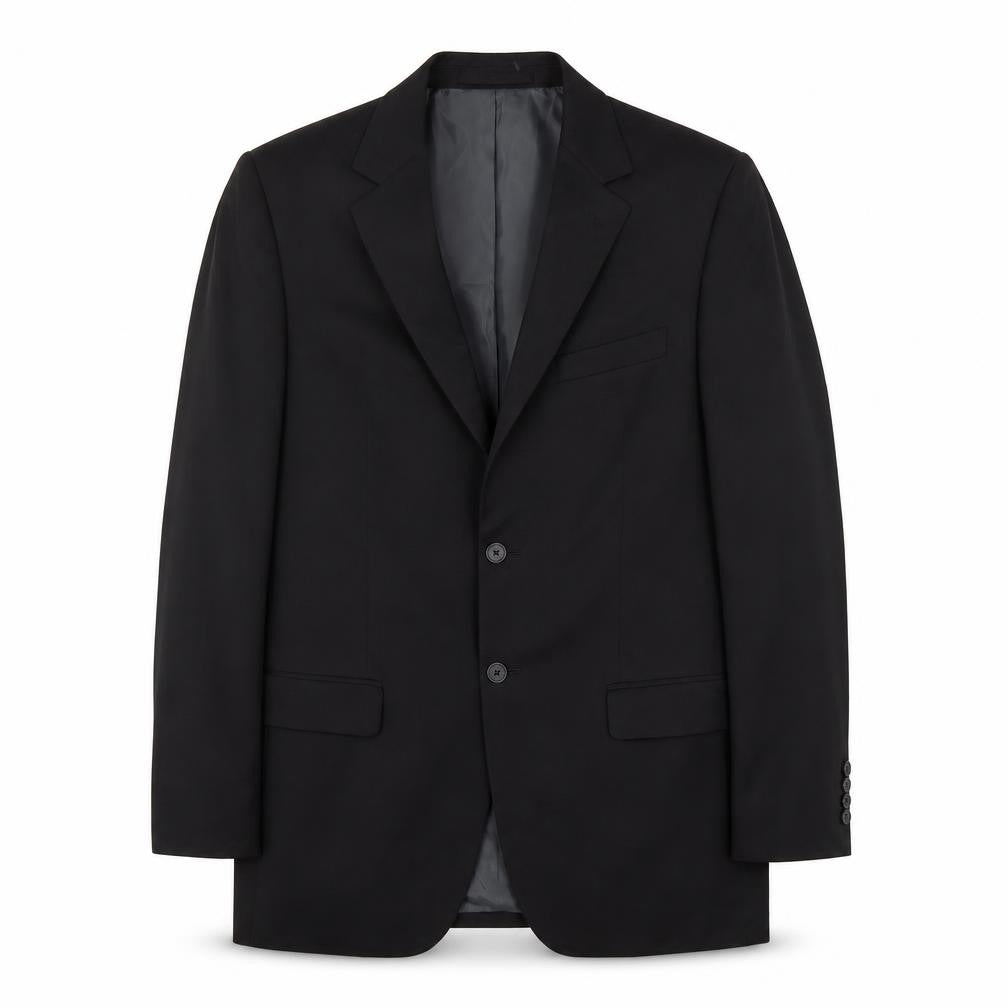 Marks and Spencer Men's Black Suit Jacket 40 Long Formal