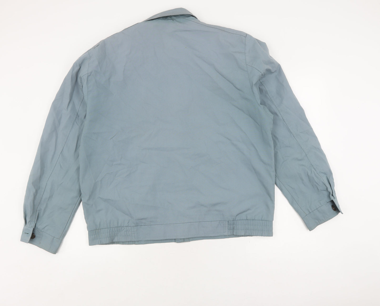 Greenwoods Men's Blue Jacket XL Button Front