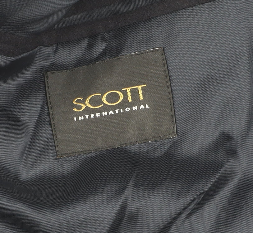 SCOTT INTERNATIONAL Men's Blue Blazer - Size 42 Regular