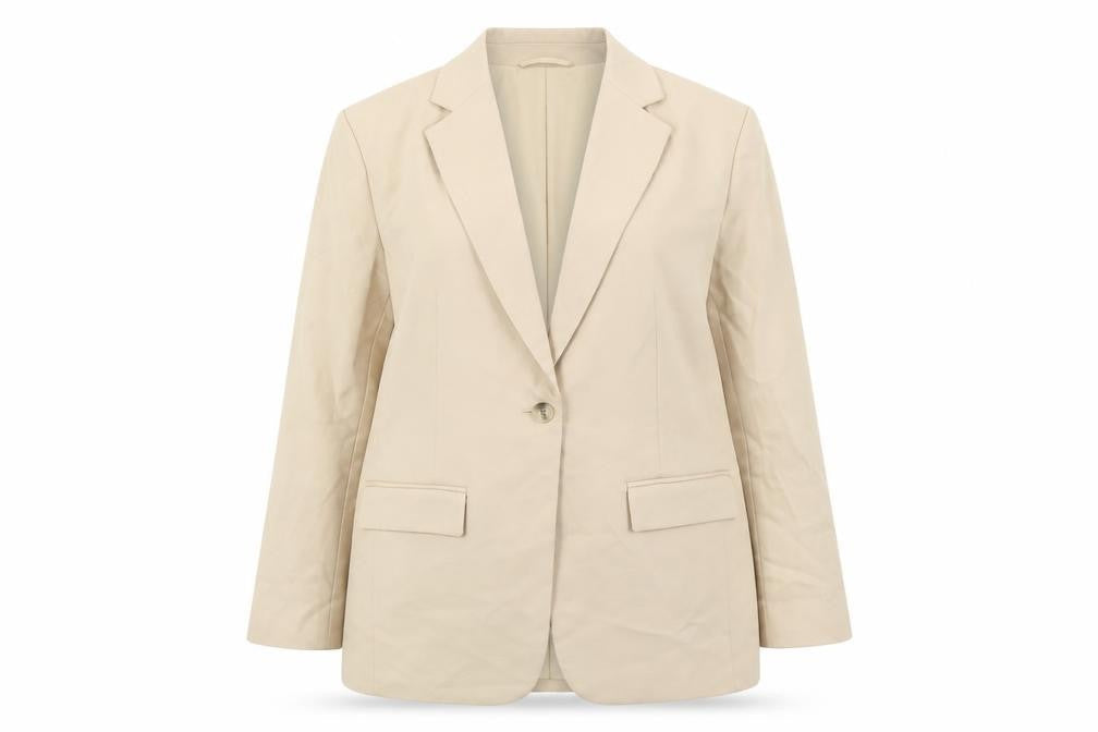 Marks & Spencer Women's Beige Blazer Size 16