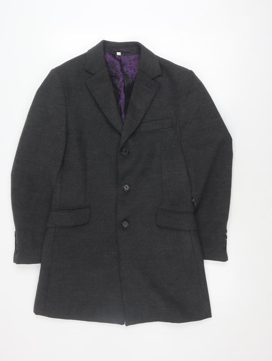 Christiano Baldinucci Men's Black Blazer, S, Formal