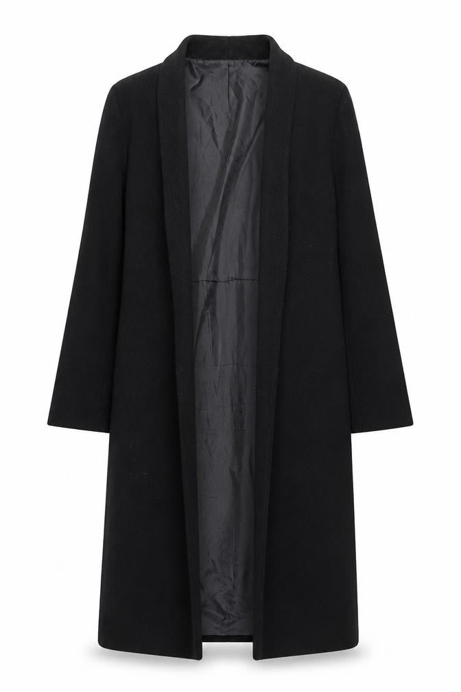 Boohoo Women's Black Coat Size 8
