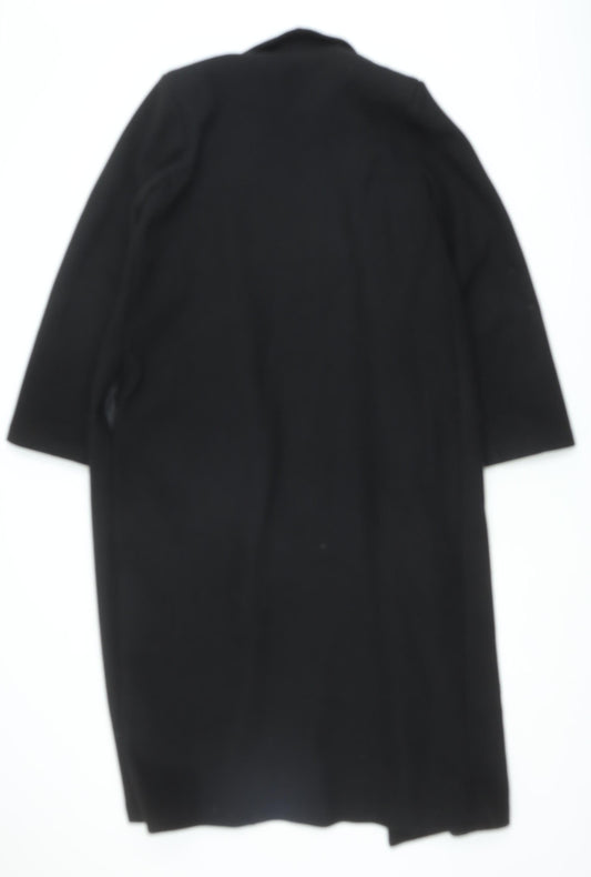 Boohoo Women's Black Coat Size 8