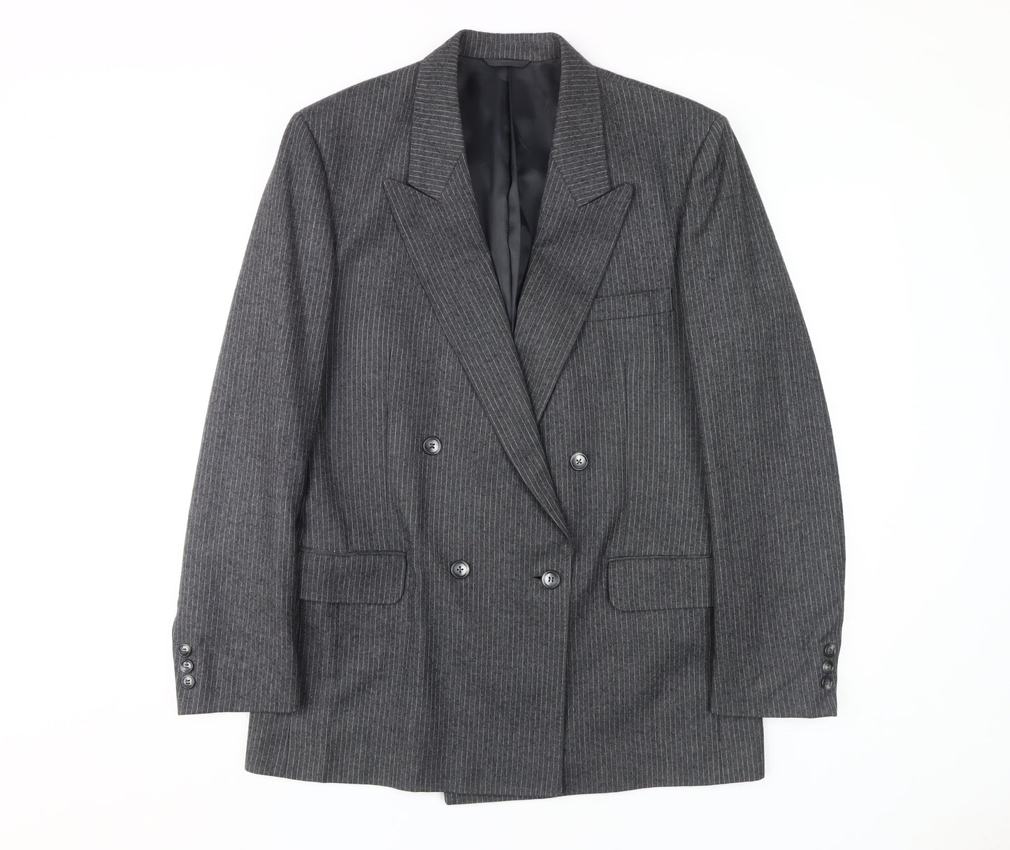 Westbourne & Ellis Men's Grey Striped Blazer 40R