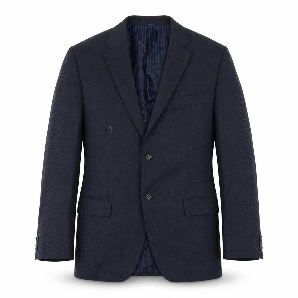 Mens 44 Chest Regular Jeff Banks Blue Two-Button Blazer