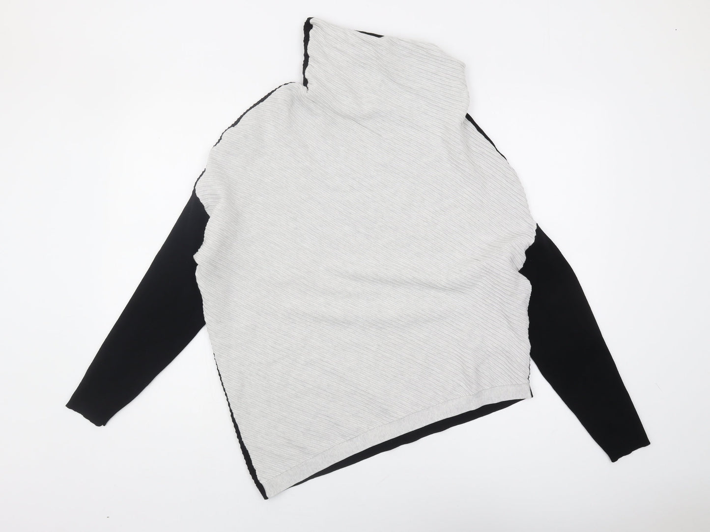 Phase Eight Women's Black High Neck Jumper M
