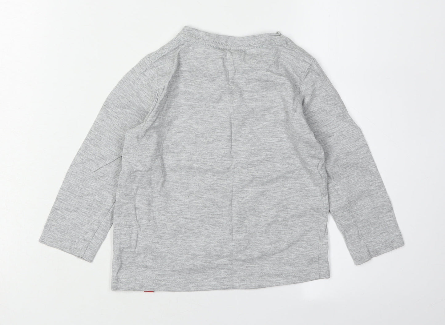 Spider-Man Boys Long Sleeve Grey T-Shirt 3 Years