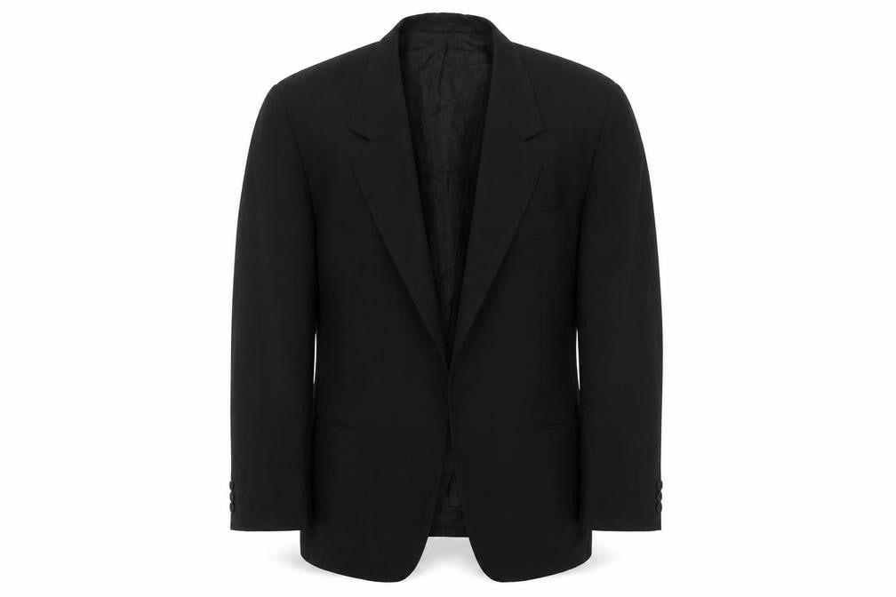 Luis Fabre Men's Black Suit Jacket, Size 44R