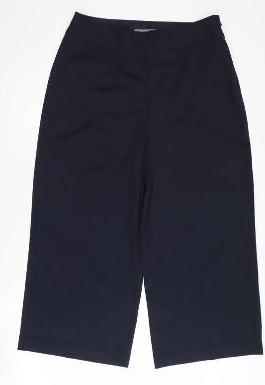 Oasis Women's Black Trousers - Size 14