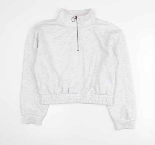 Slazenger Women's Grey Pullover Sweatshirt Size 14