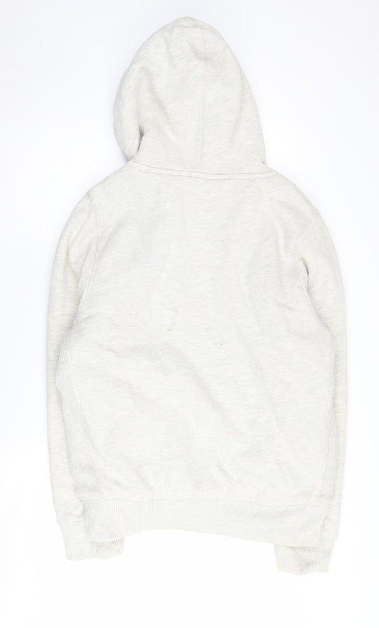 Lee Cooper Men's Ivory L Full Zip Hoodie