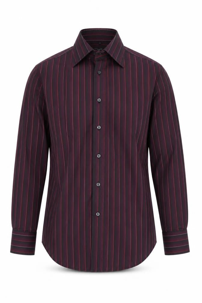 Tom English Men's Multicoloured Striped Shirt M