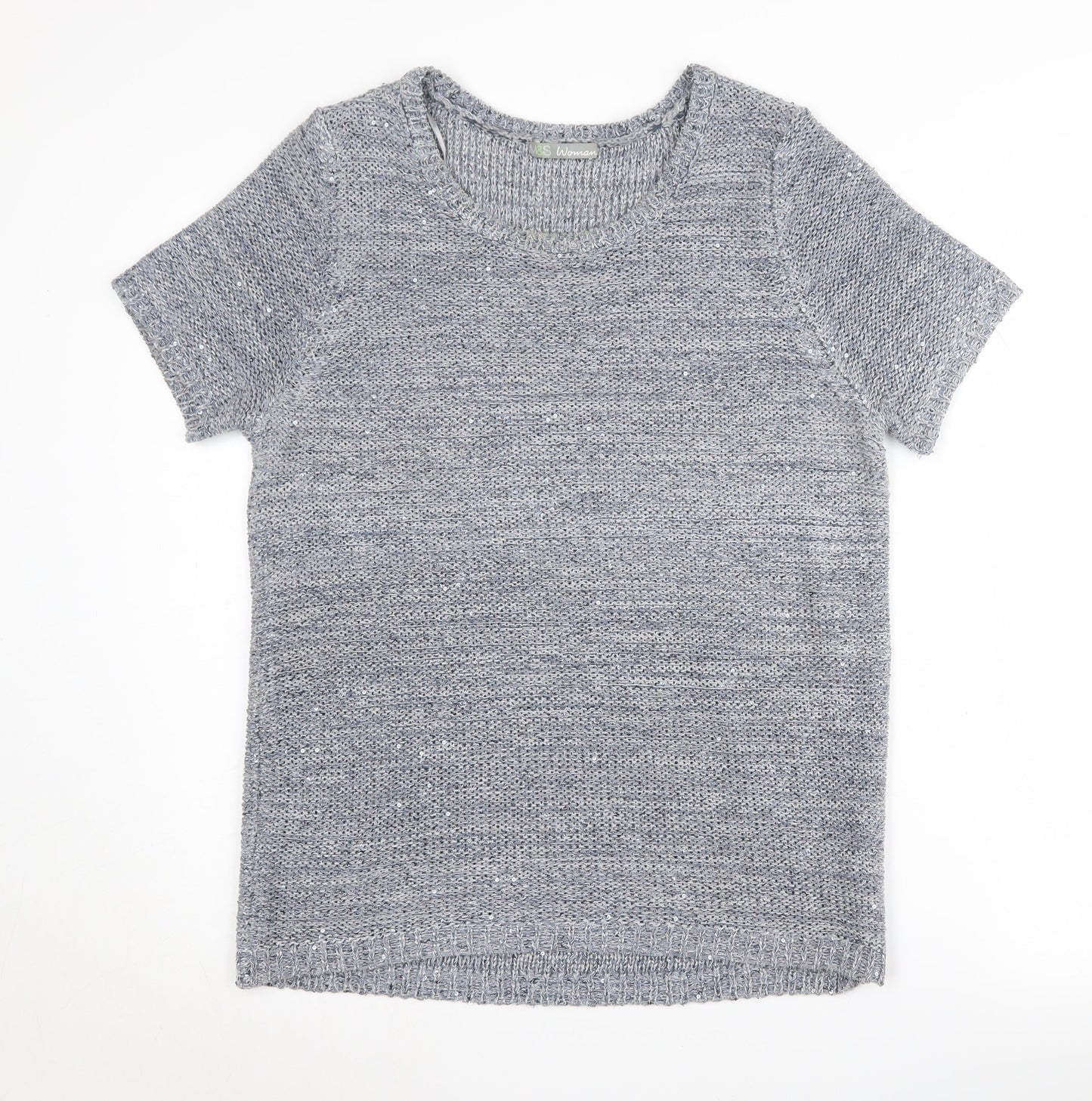 Marks and Spencer Women's Grey Pullover Jumper Size 16