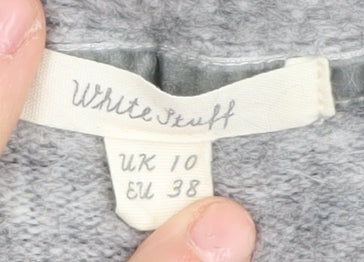 White Stuff Women's Grey Cardigan Size 10