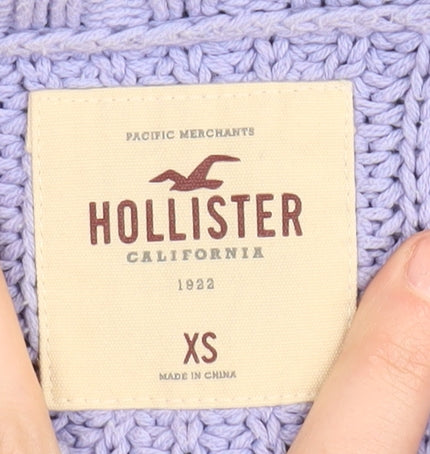 Hollister Women's Multicoloured XS V-Neck Pullover Jumper