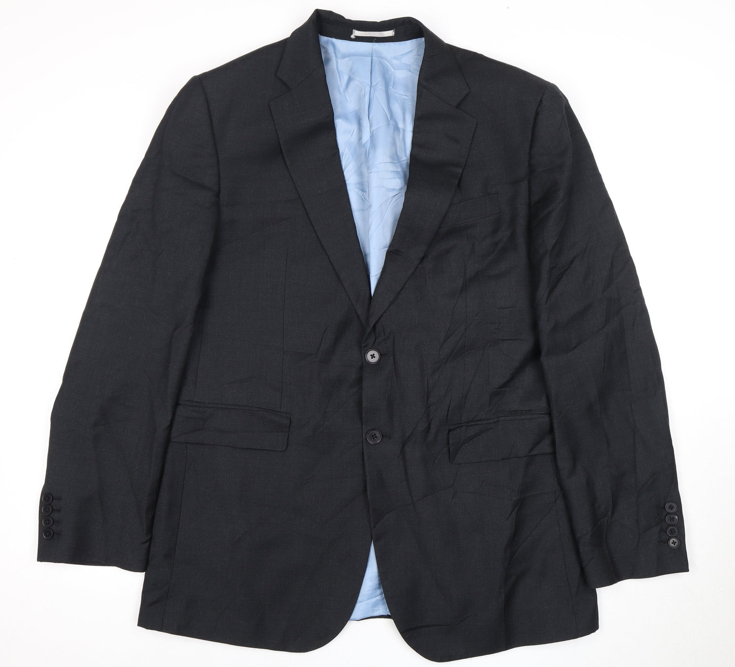 Charles Tyrwhitt Men’s Grey Wool Blazer 42L