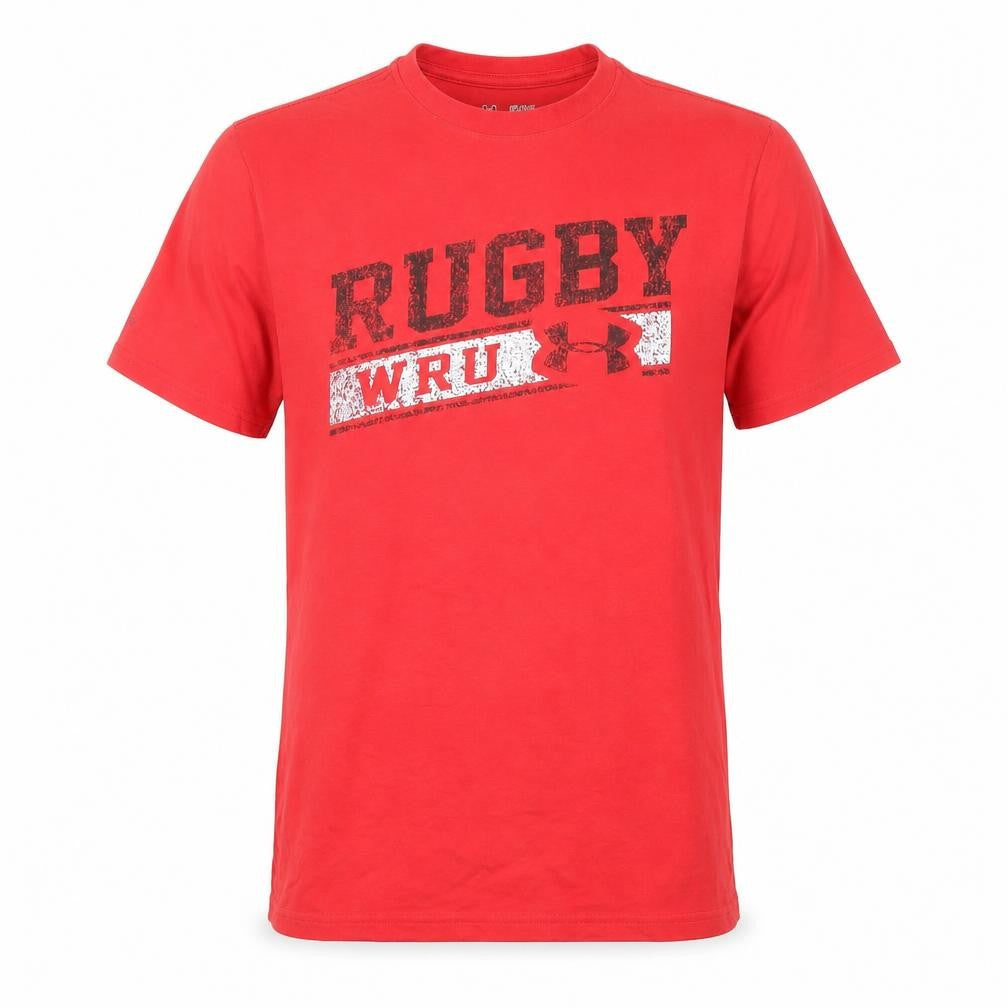 Mens UK Size S Under armour Red  Cotton Blend T-Shirt
