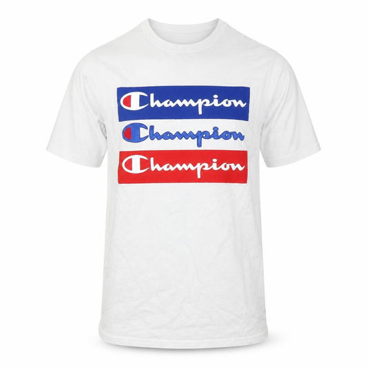 Mens UK Size S Champion White  Cotton T-Shirt