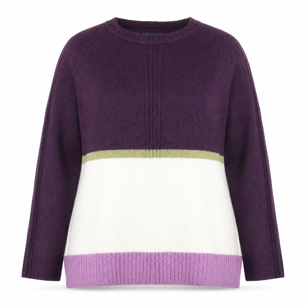 Marks and Spencer Women's L Purple Knit Pullover Jumper