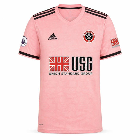 Adidas Unisex Pink Football T-Shirt M Moisture Wicking