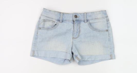 Benetton Girls Blue Denim Cut-Off Shorts XL