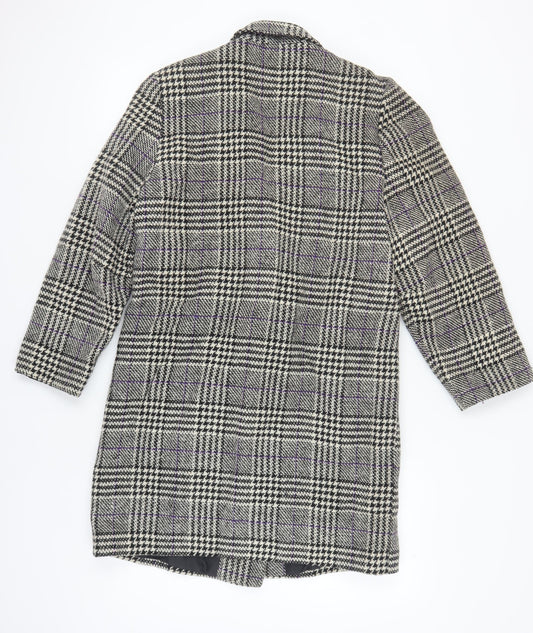 Richards Women's Multicoloured Check Coat Size 10