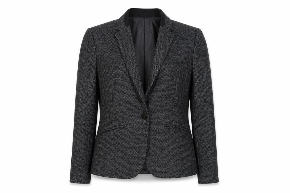 Next Women's Grey Blazer Size 10, Modern Business Wear